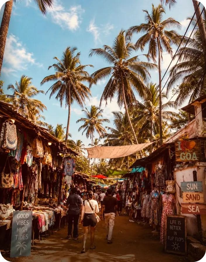 North Goa: Beaches, Nightlife and Markets