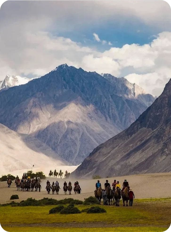 Nubra Valley dunes, Ladakh