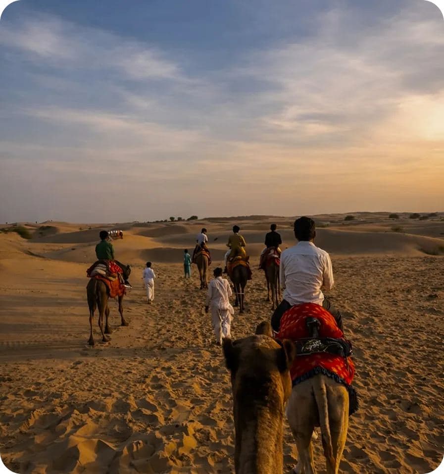 Desert fairground, Rajasthan