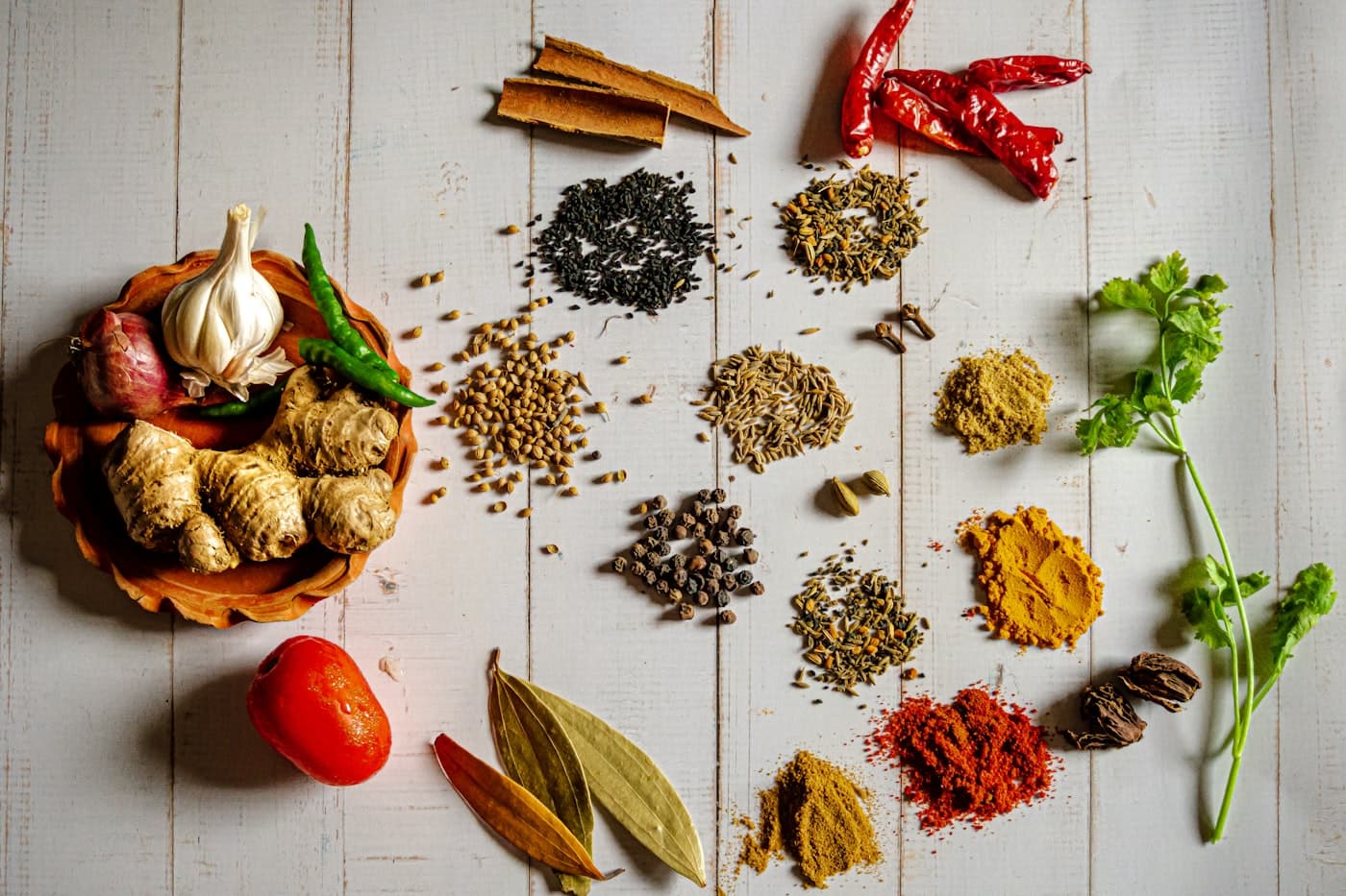 Spices at a Mysore market
