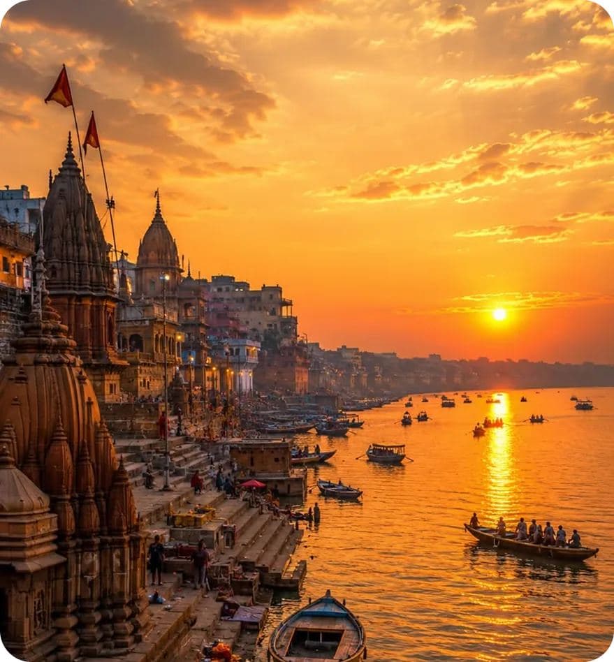 Varanasi at dusk